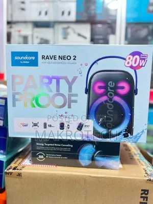 Photo - Soundcore Anker Rave Neo 2 Portable Speaker With 80w Stereo