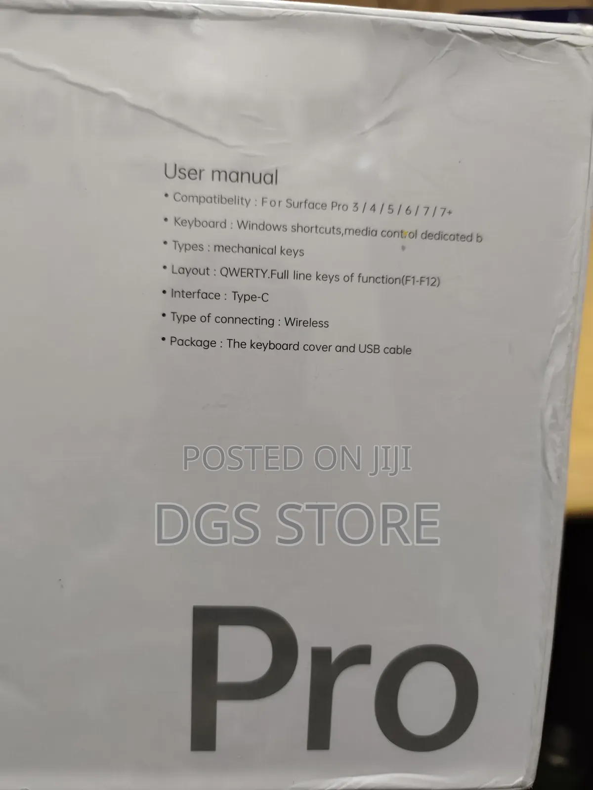 Surface Tablet Ultra Thin Keyboardsurfacepro3,4,5,6,7,7plus