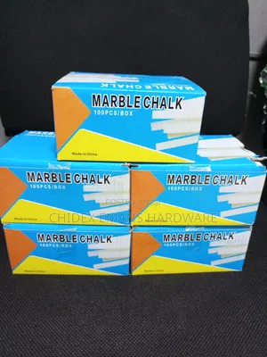 Pack of Marble Steel Chalk