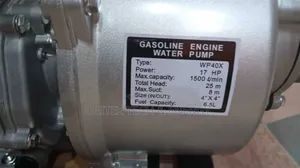 17hp Patro Engine Water Pump – 4” Inlet/Outlet, 1500l/Min