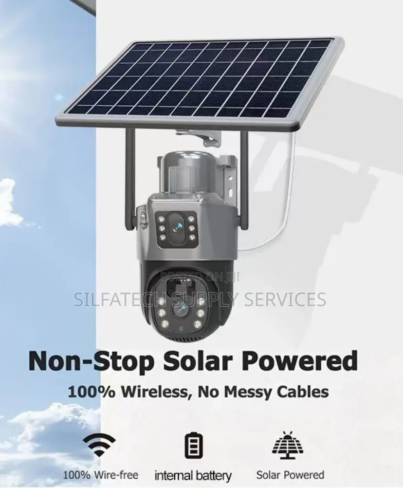 Original 4g Dual Lens Solar Camera