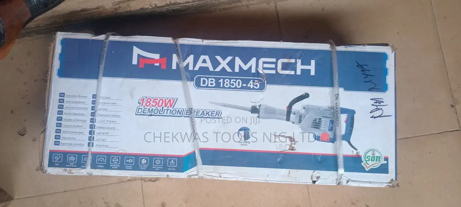 Maxmech Demolition Breaker 1850w