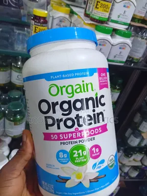 Orgain Organic Protein+ 50 Superfoods Vanilla Protein Powder
