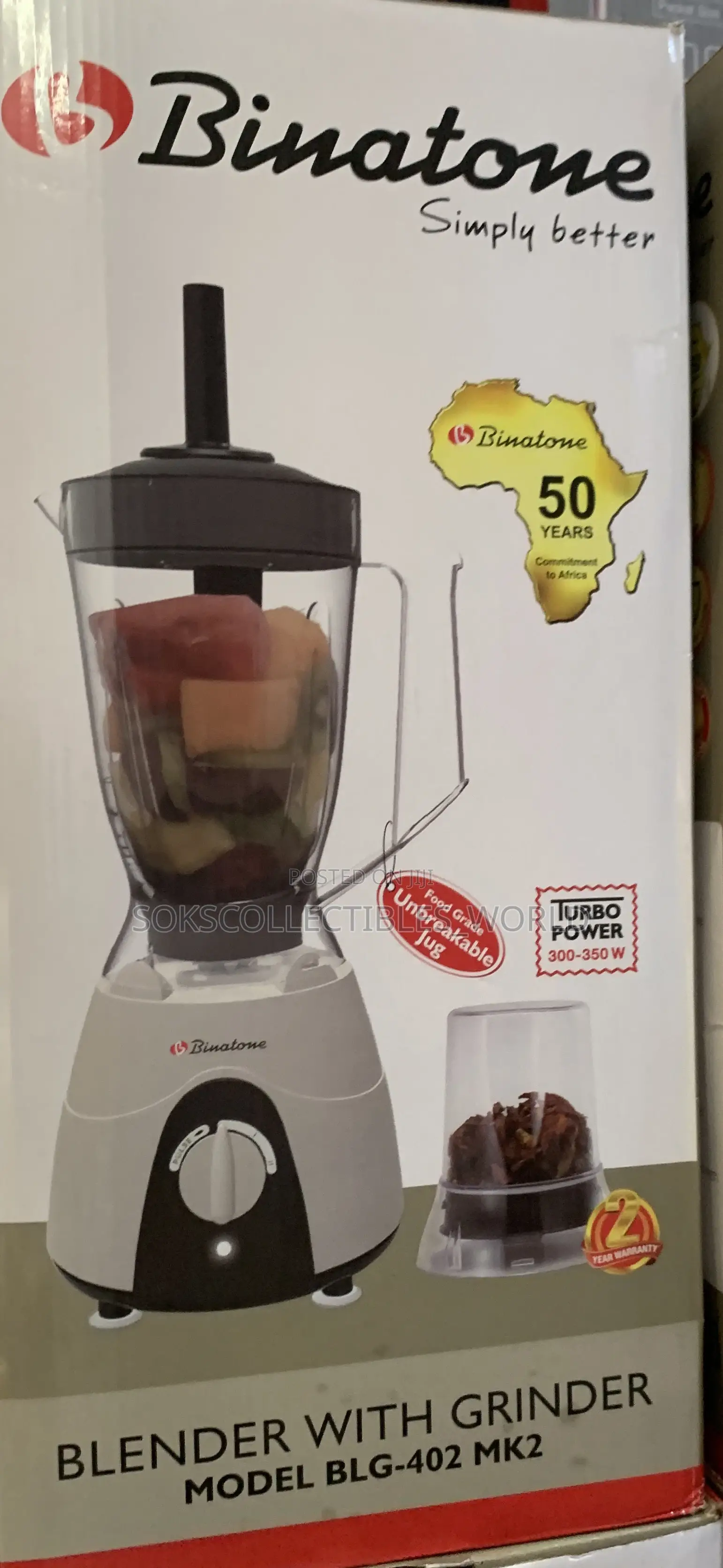 Binatone Blender With Grinder