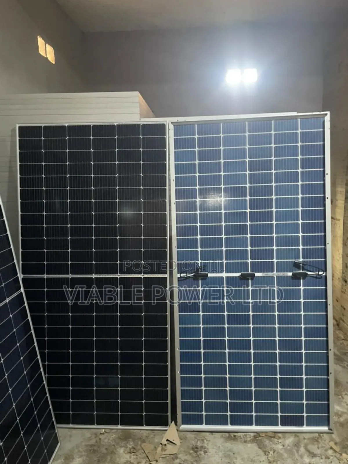 Ja 550w Bifacial Solar Panel Very Effective and Durable