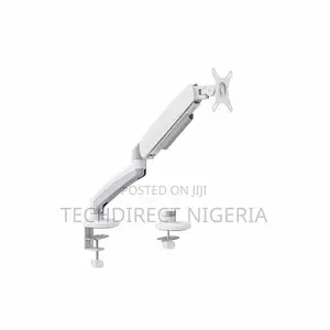 Mechanical Spring Single Monitor Arm Ssn411wk - White