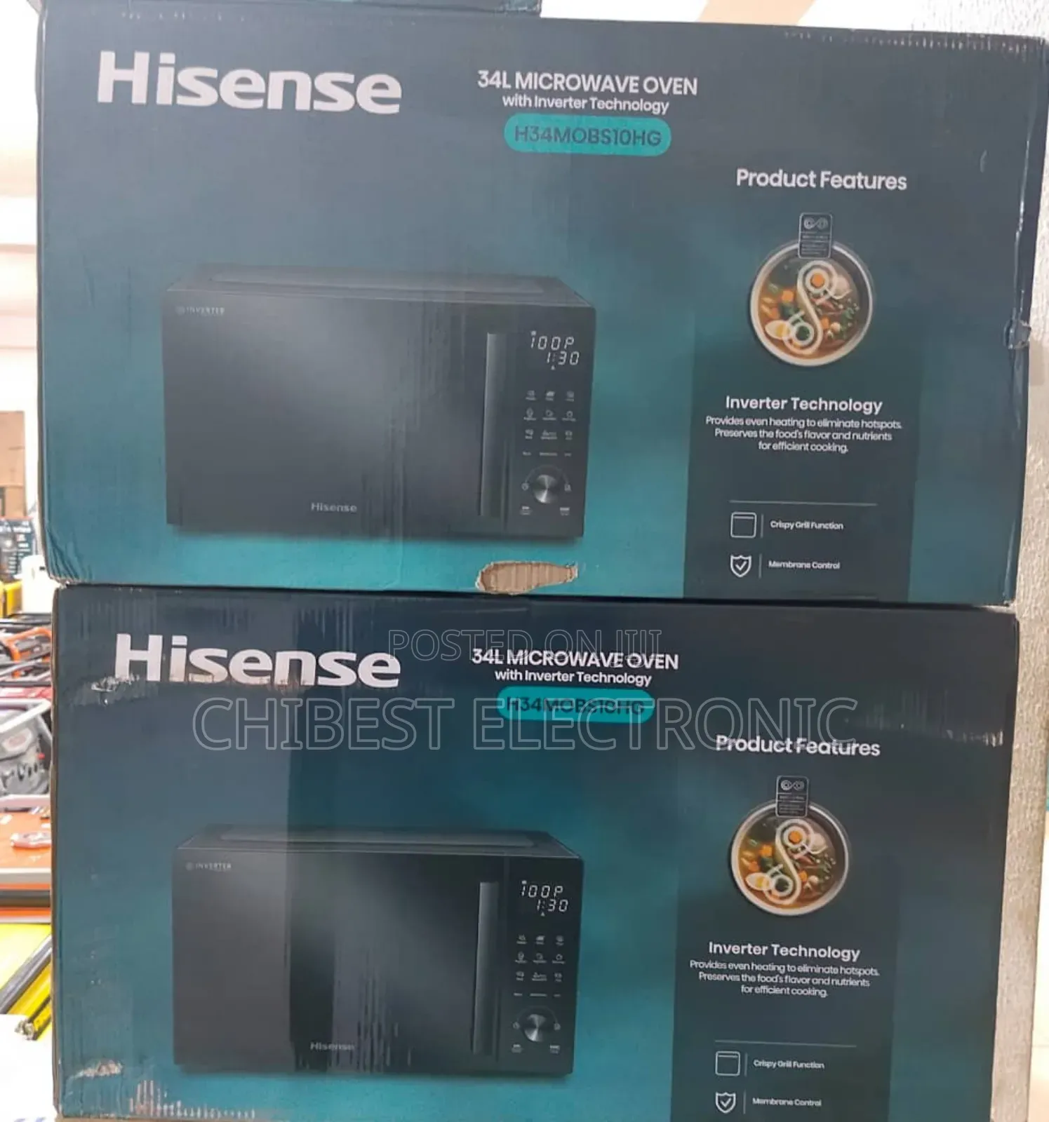 Hisense Microwave Oven 34l