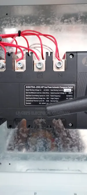 Original 200 Amps Automatic Changeover Switch