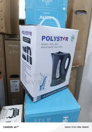 Boil Smarter With Polystar – The PVKL-903 Electric Kettle
