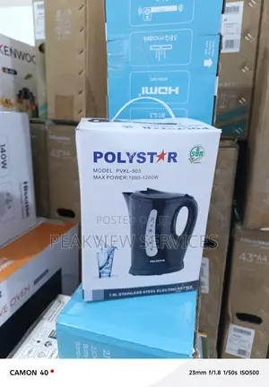 Upgrade Your Kitchen With Polystar PVKL-903 Kettle
