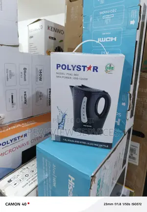 Polystar Pvkl‐903: Boil Water in a Flash