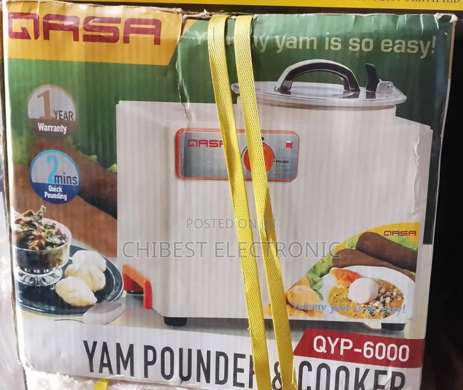 Gasa Yam Pounder and Cooker