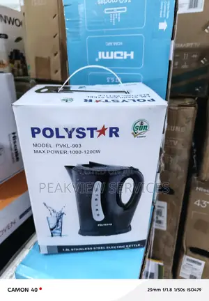 Polystar Pvkl‐903 – Perfect Boil for Tea, Coffee Morev