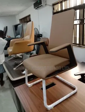 Pure Skin Executive Visitors Chair