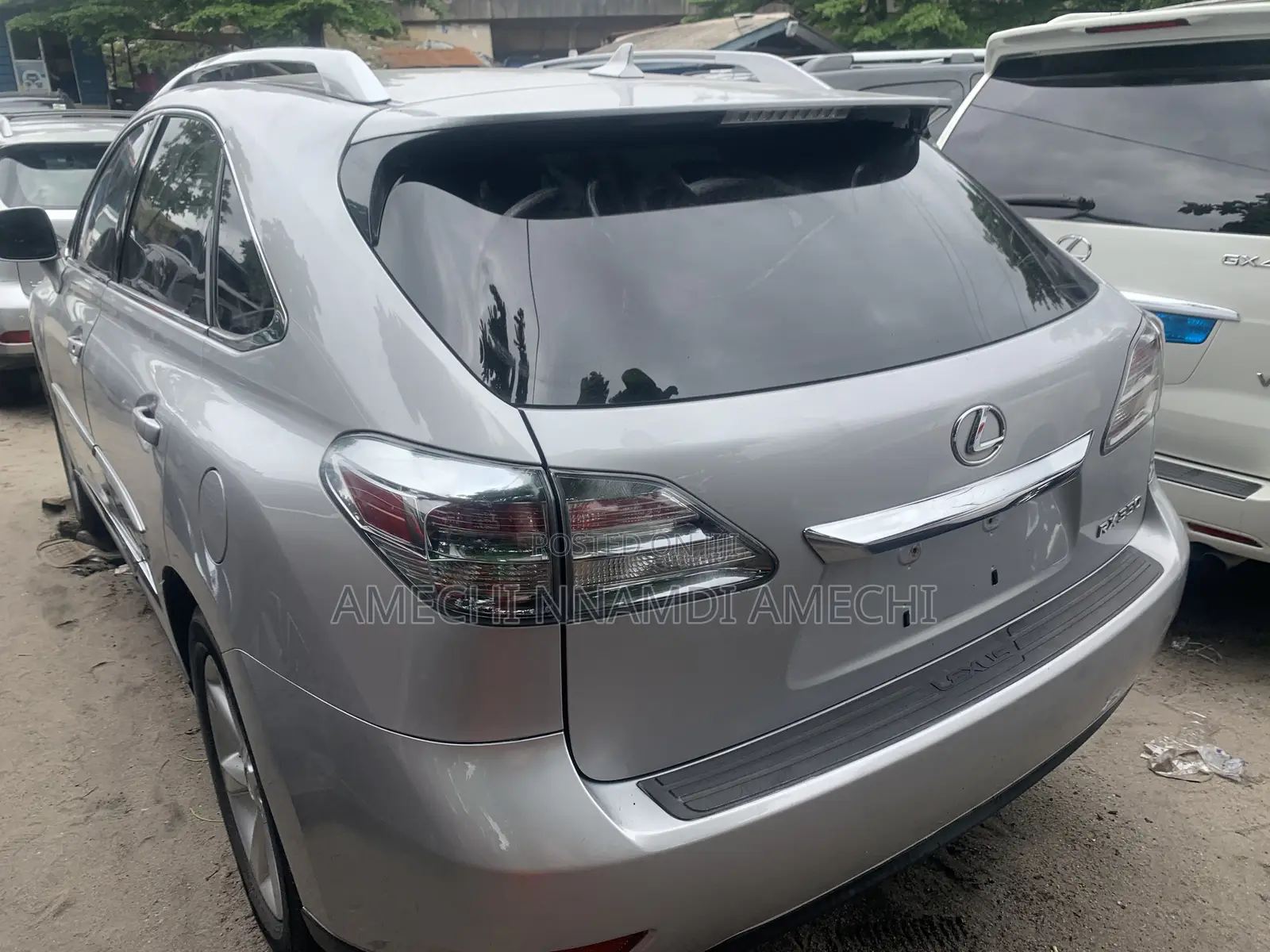 Lexus RX 2012 Silver