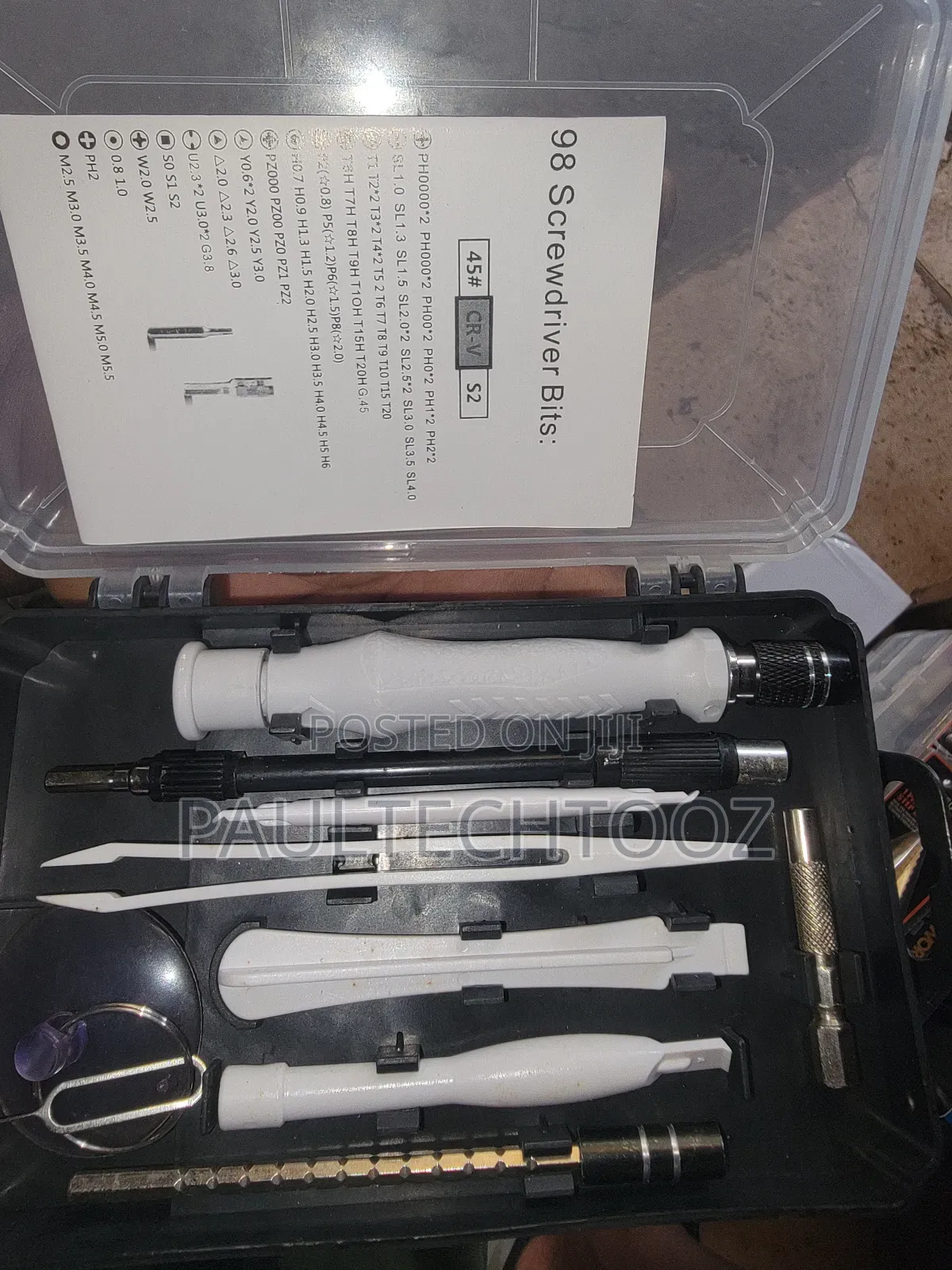 Watch and Phone Maker Screwdriver Set