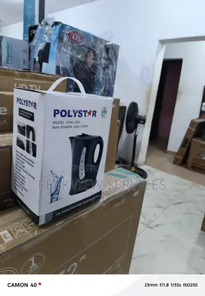 Polystar Electric Kettle PVKL-903 Designed for Daily Comfort
