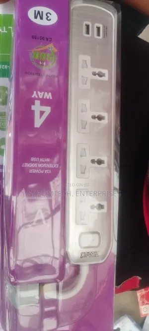 Power Extension Socket With Usb