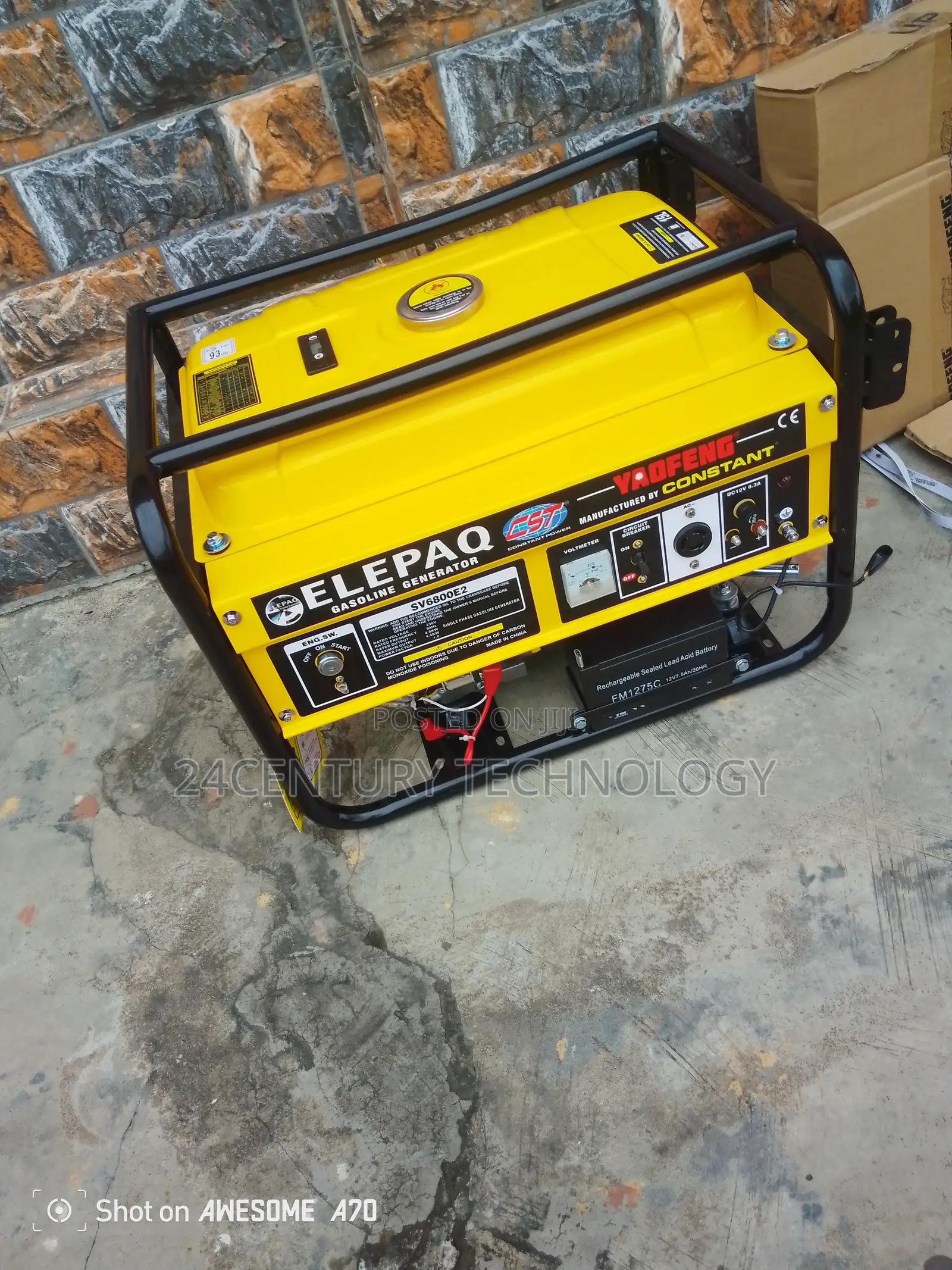 Sv6800e2 4.5 Kva Generator 100 % Copper
