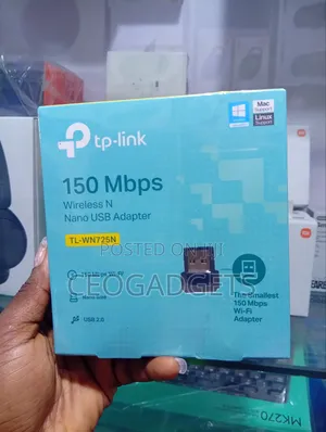 Tp-link Tl-wn725n 150mbps Wireless N Nano Usb Adapter.
