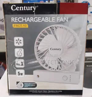 Century Rechargeable Fan.