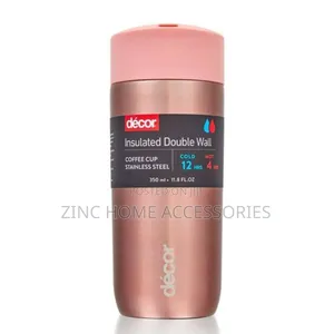 Rosegold Decor Insulated Travel Coffe Cup
