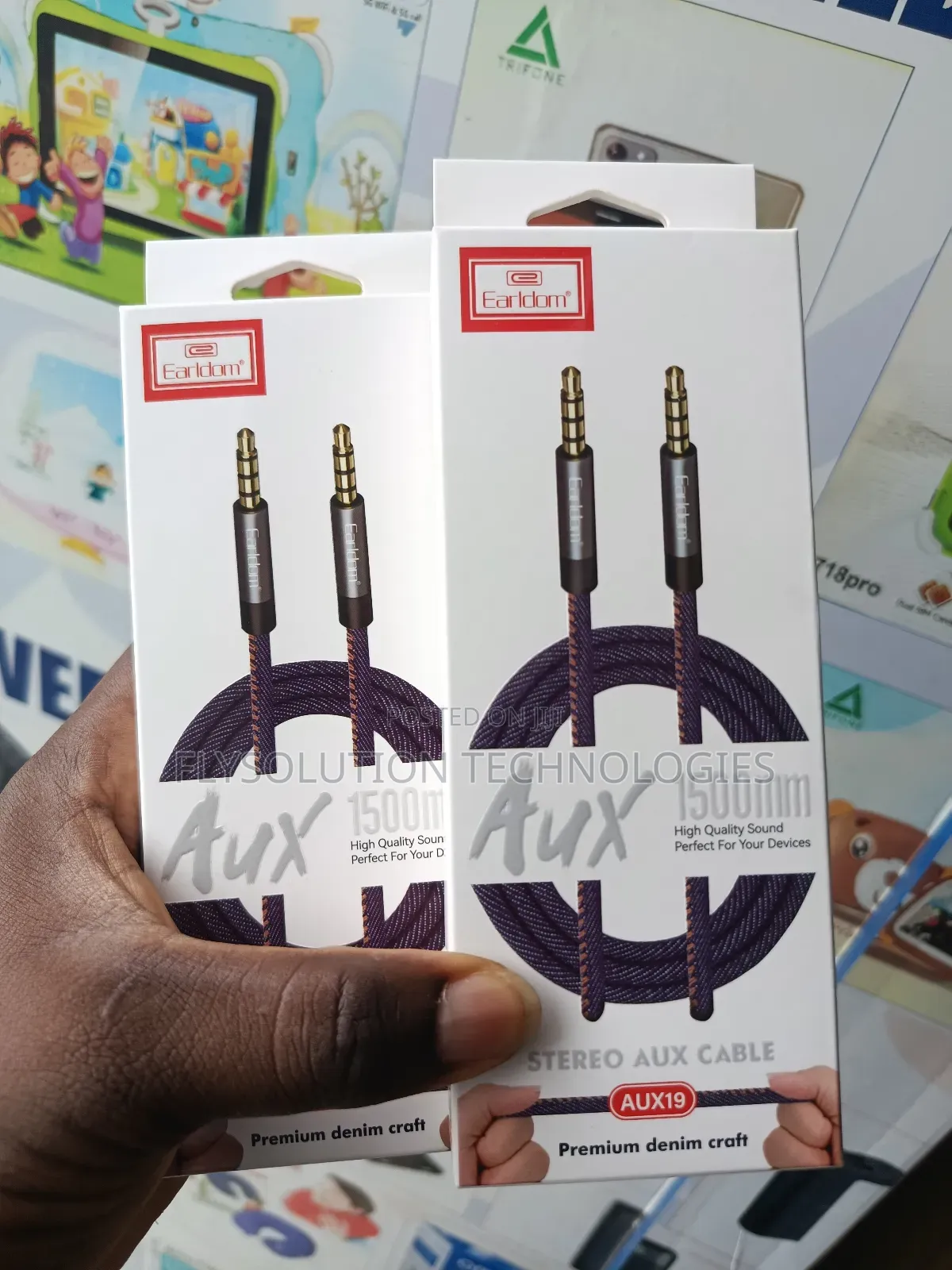Earldom Aux19 Premium Stereo Aux Cable