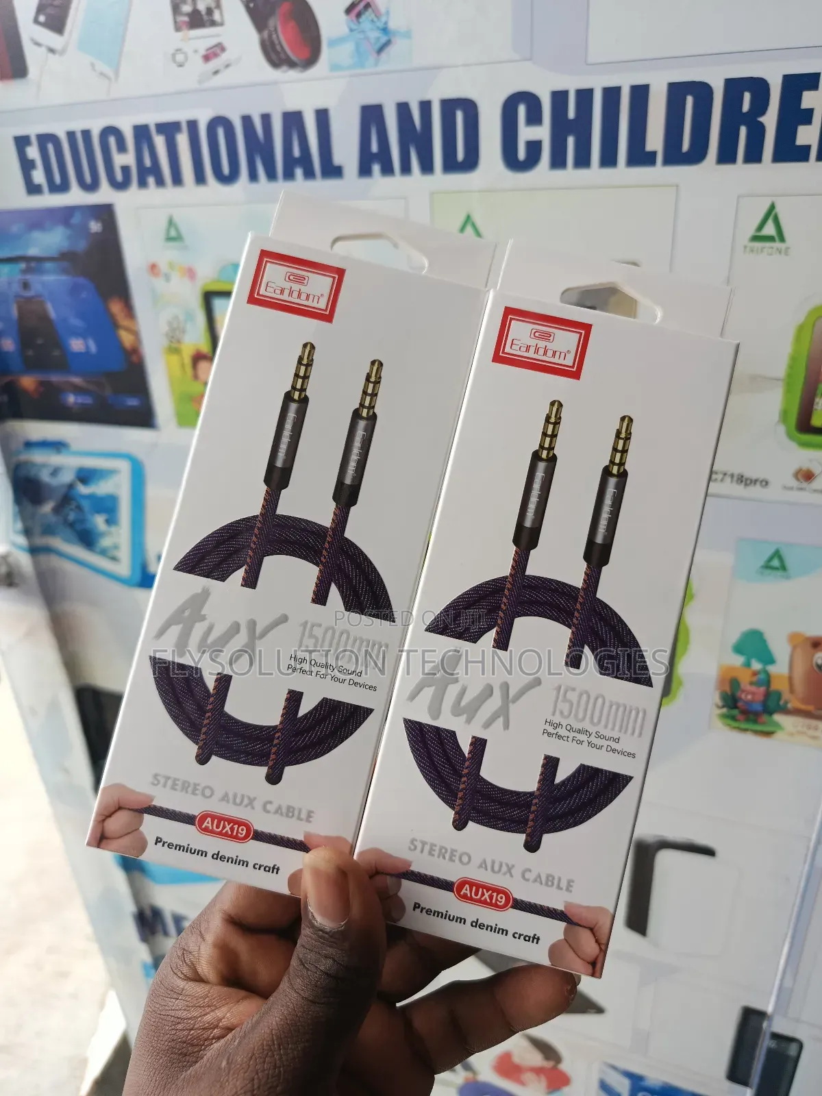 Earldom Aux19 Premium Stereo Aux Cable