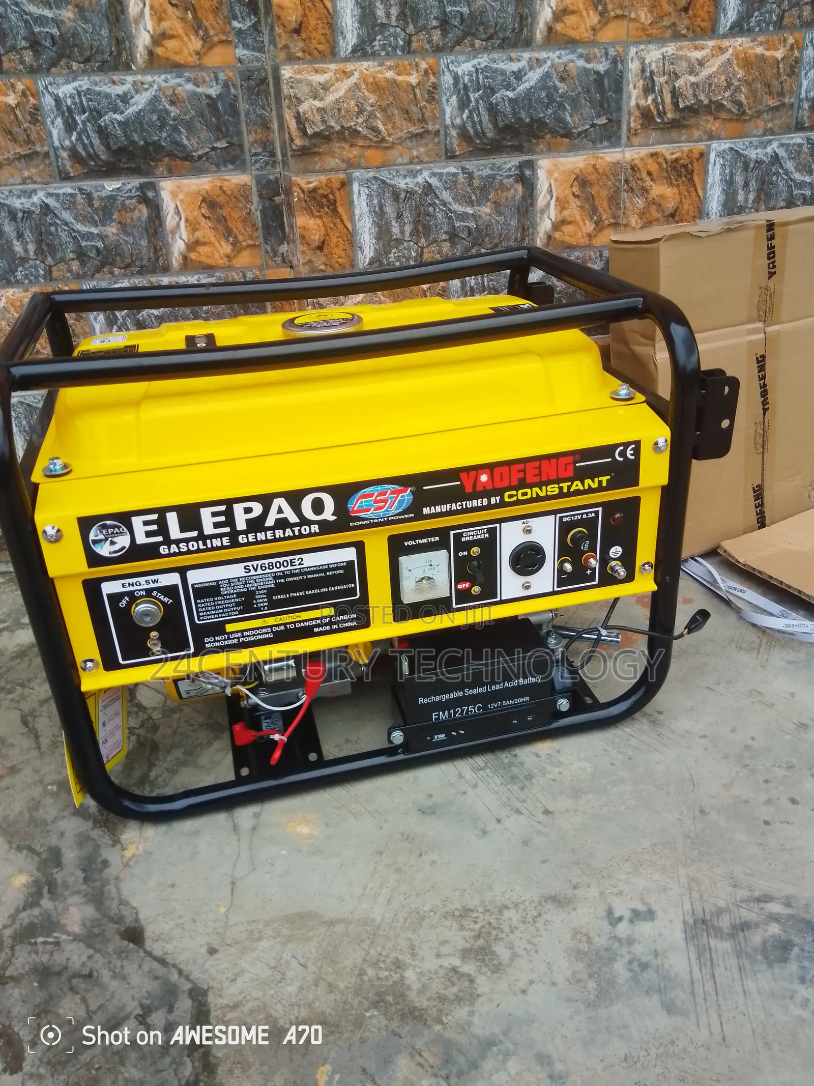 Sv6800e2 Generator W/ Electric Start