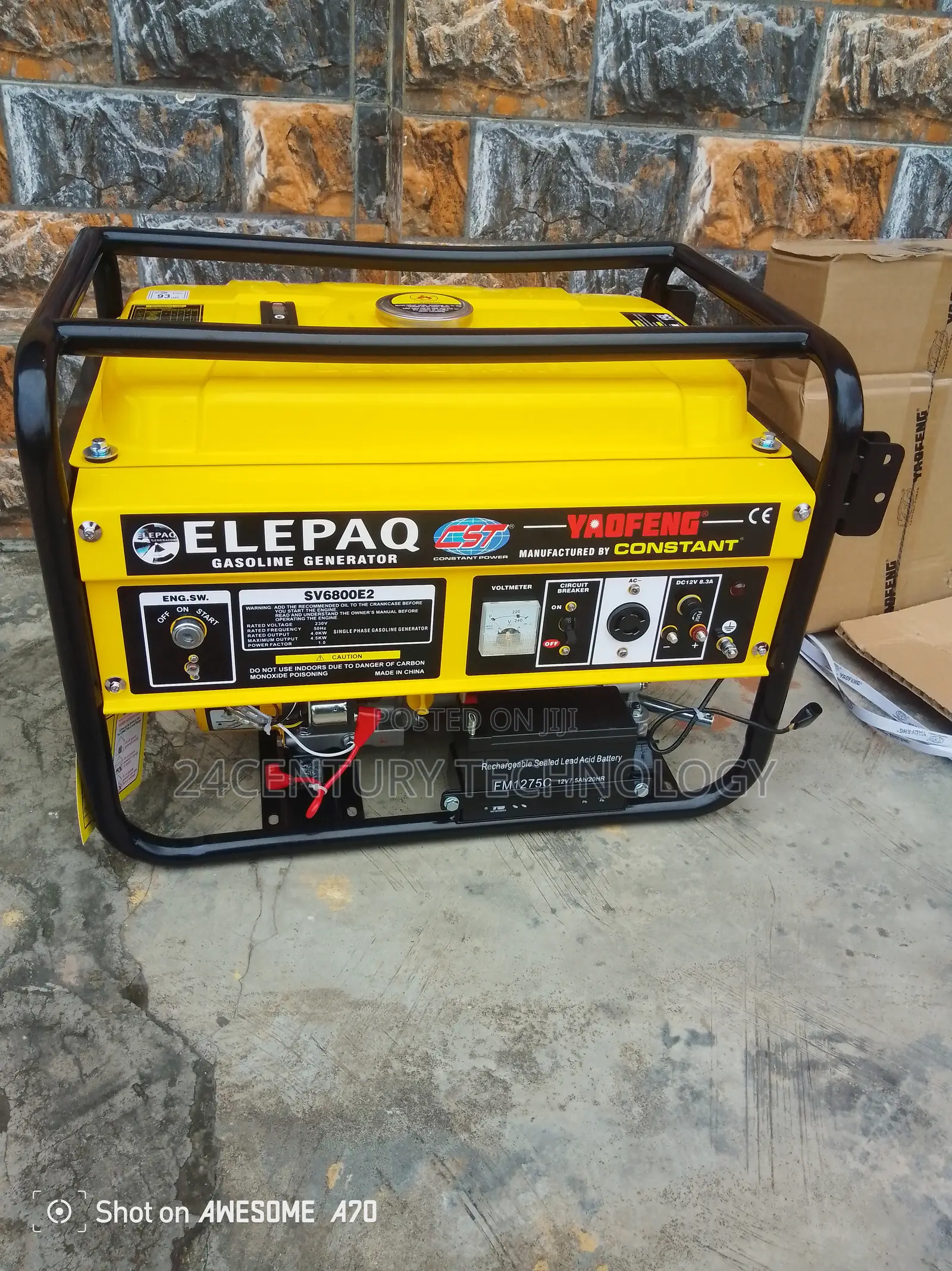 Sv6800e2 Generator Air-Cooled Engine