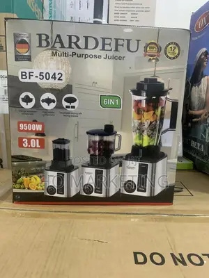 Commercial‐Grade 9500w Bardefu Power Blender Grinder