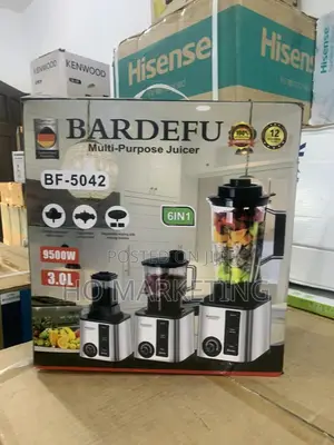 High-Speed 9500 W Bardefu Bf‐5042 Blender for Ice Nuts