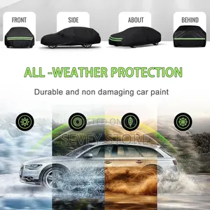 Heavy Duty Universal Full Car Cover for Outdoor - Indoor