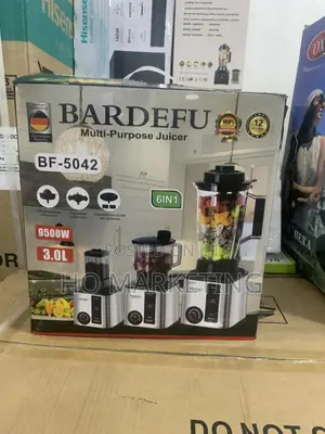 Bardefu Bf‐5042 3‐In‐1 Blender • Juicer • Grinder