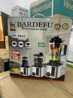 Bardefu Bf‐5042 Multi-Blender: Blend, Juice Grind in One