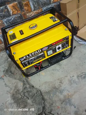 Elepaq Yellow Portable 4.5 Kva Generator