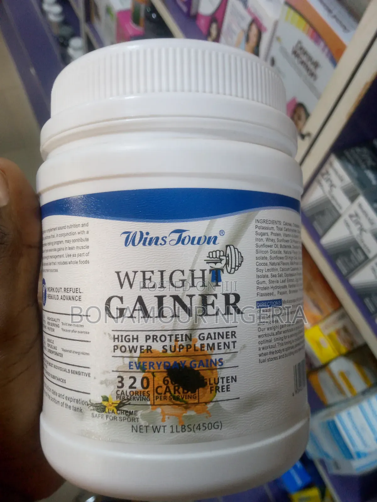 Winstown Weight Gainer Powder 450g