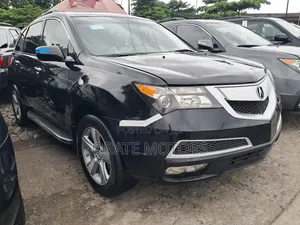 Acura MDX Advance Package SUV AWD (3.7L 6cyl 6A) 2012 Black