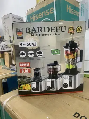 Bardefu Bf‐5042 6‐In‐1 Kitchen Powerhouse With Accessories