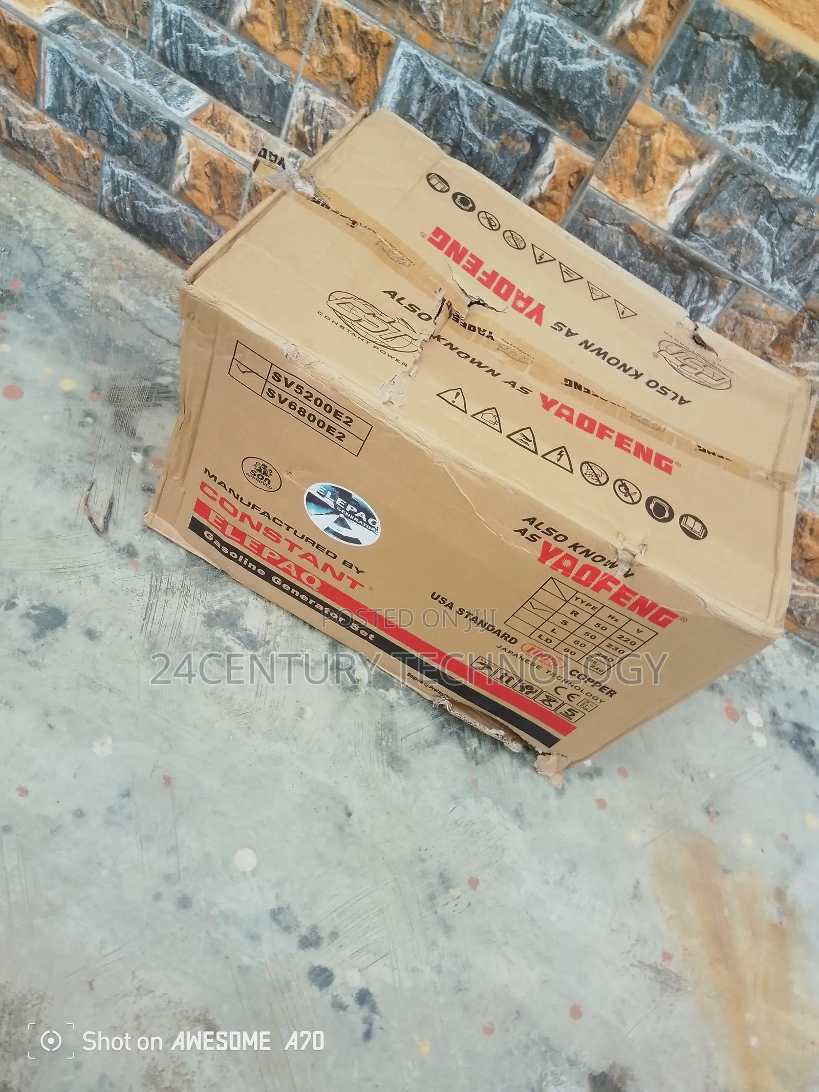 Generator W/ 4-Pole Synchronous Alternator