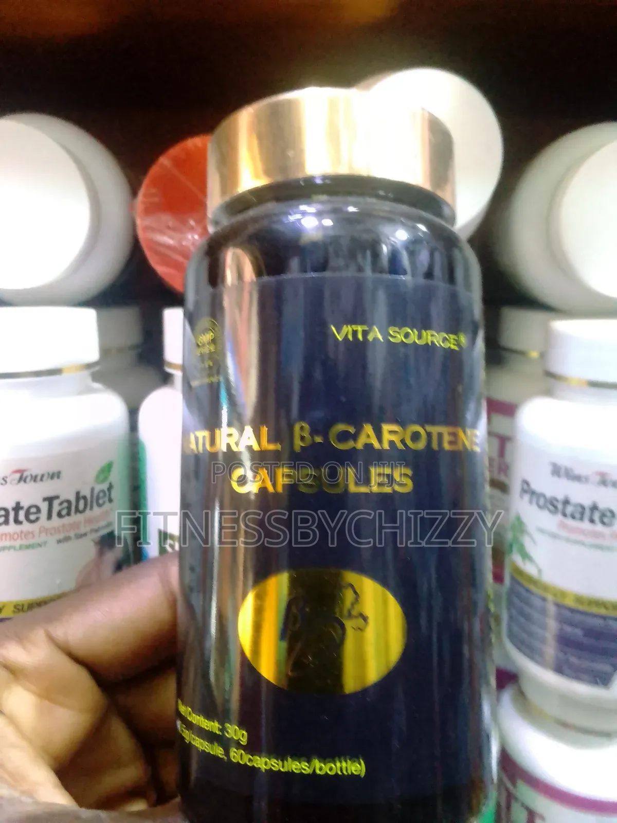 Natural B Carotene X 60 Capsules