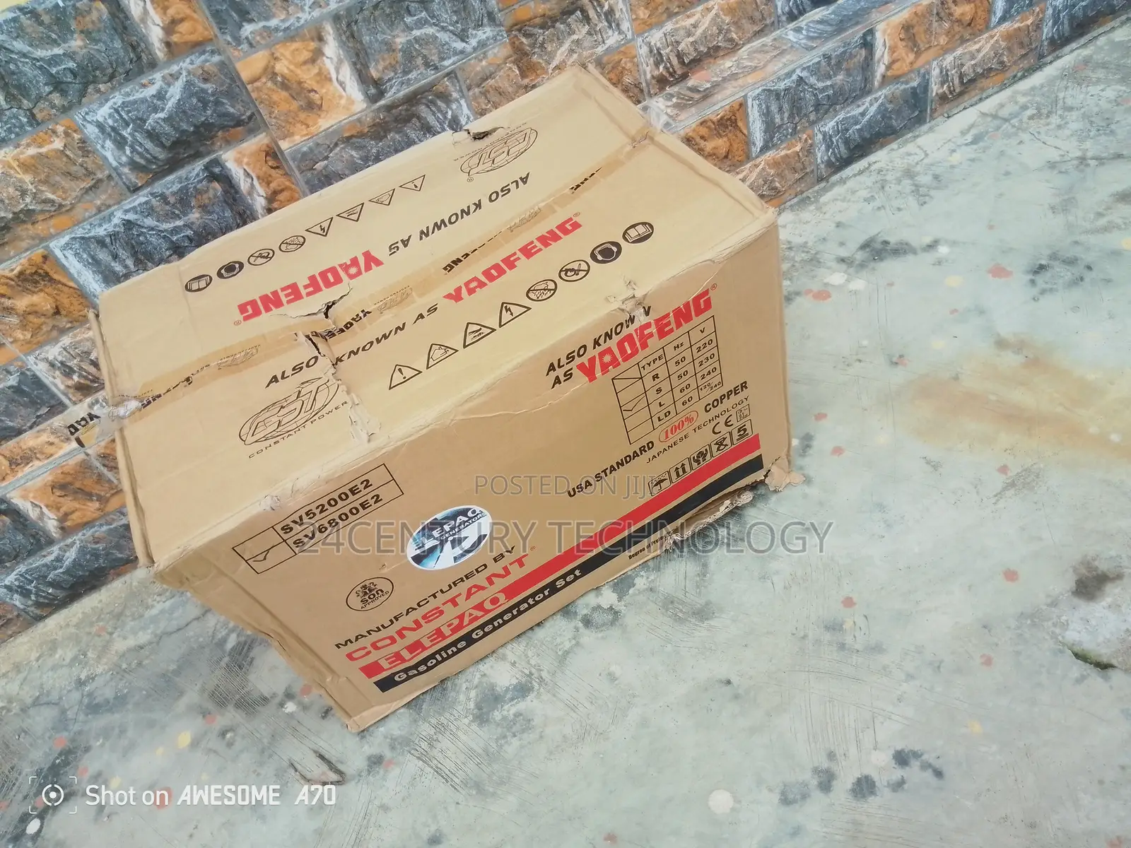 Sv6800e2 Generator Petrol Engine Ohv