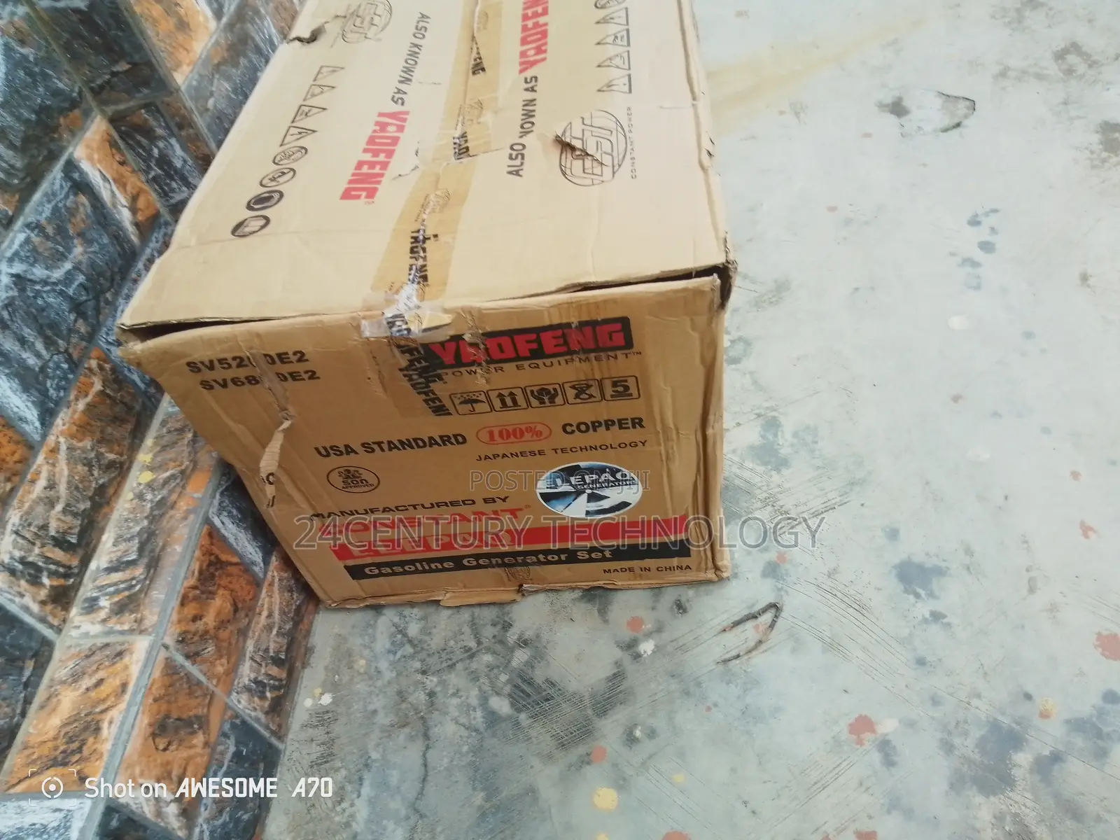 Sv6800e2 Generator 4.5 Kva Peak Power