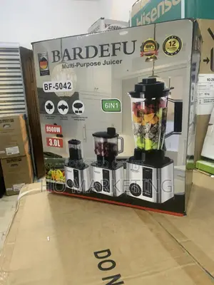 Bardefu Bf‐5042 Complete Set – Blender, Grinder, Juicer Jars
