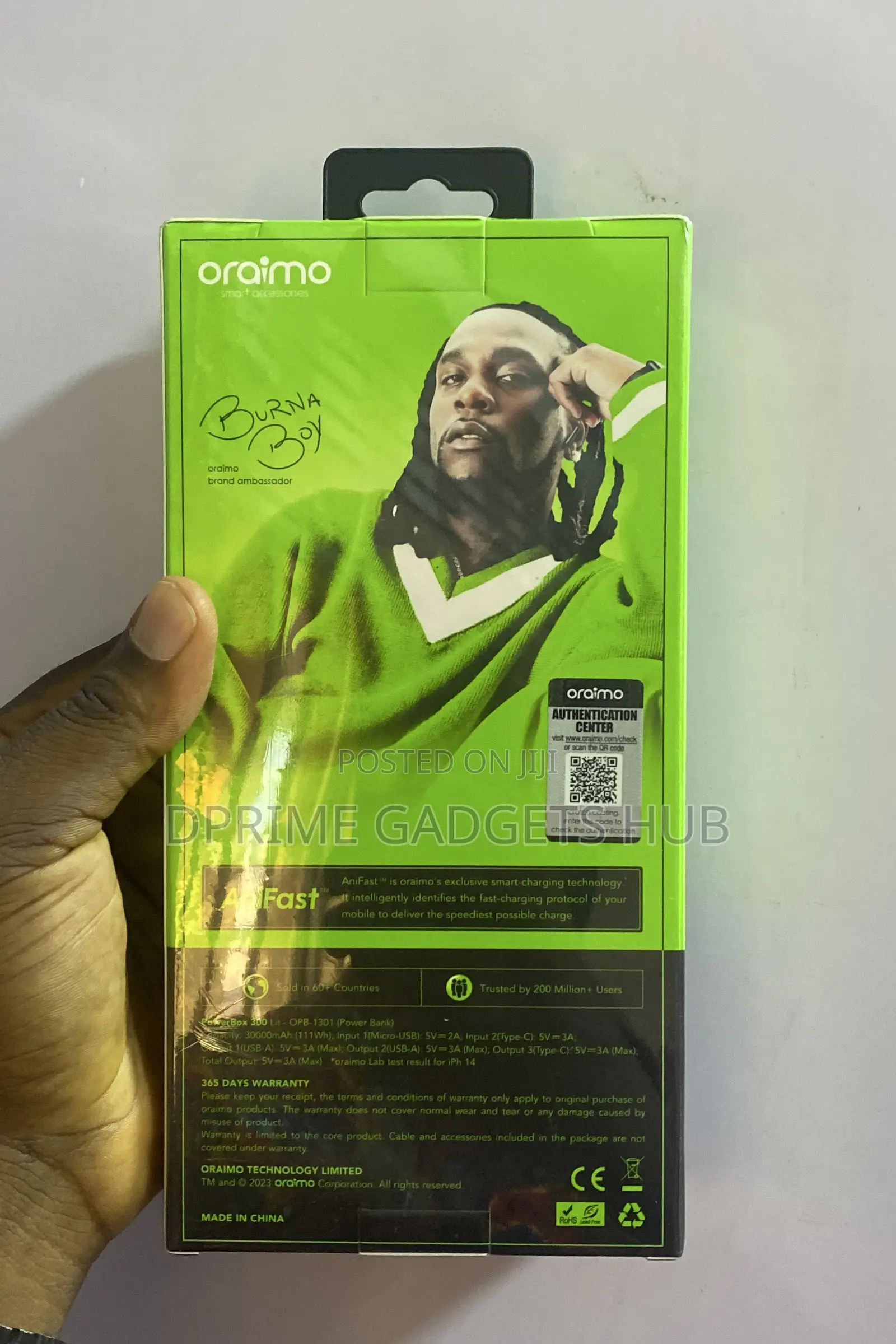 Oraimo Power Bank