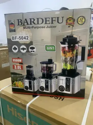 Accessory-Packed Bardefu Bf‐5042 With Multiple Jars