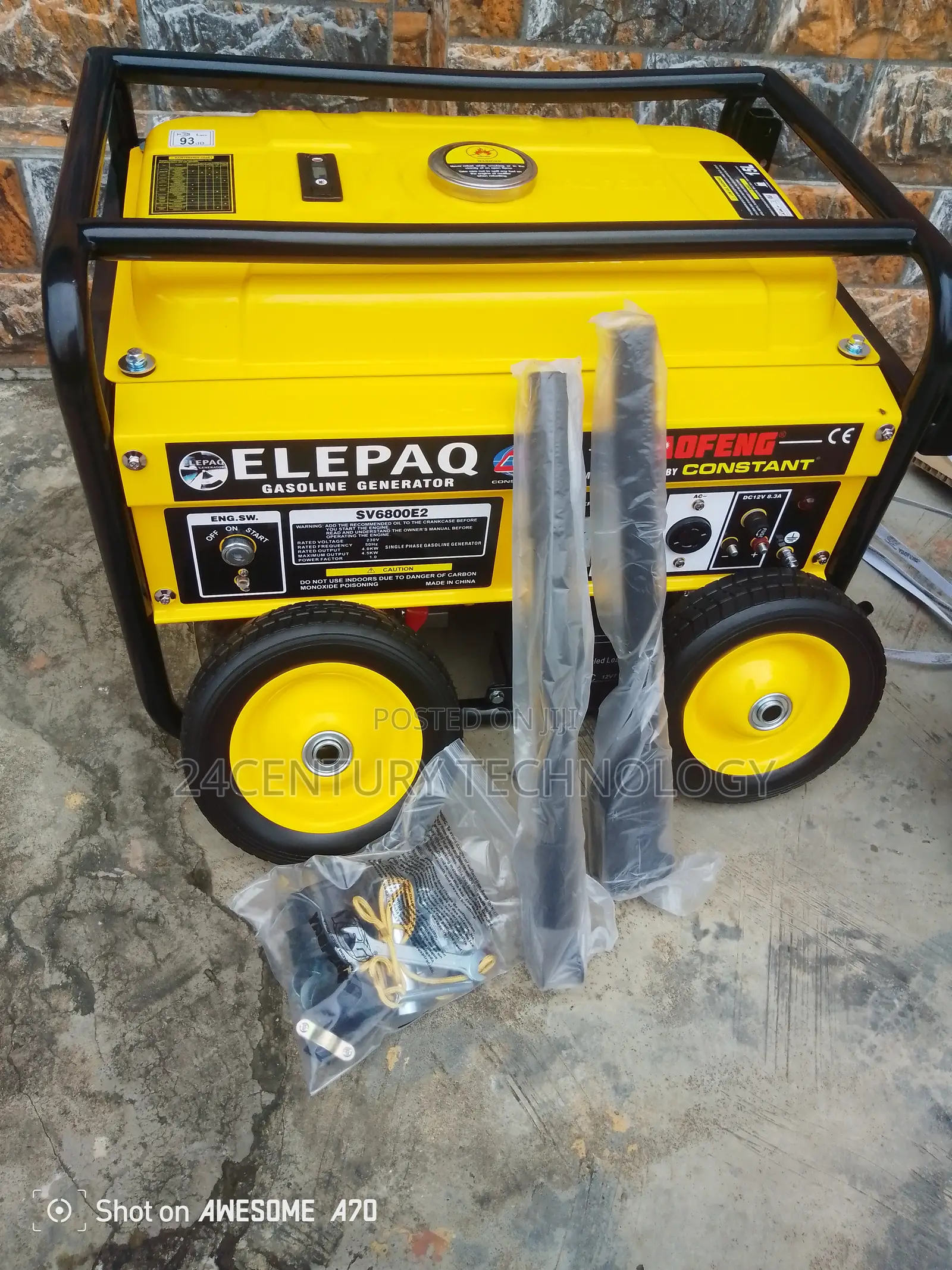 Sv6800e2 Generator W/ 220v Voltage Reg
