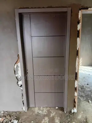 Grayscale Wooden Door