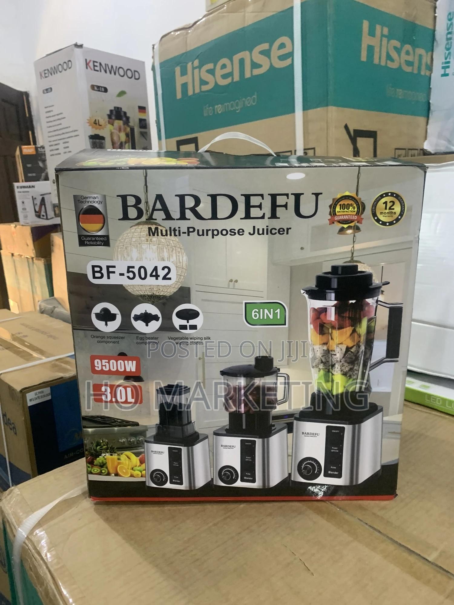 Bf‐5042 Blender: Comes With 4 Jars + Grinder + Juicer