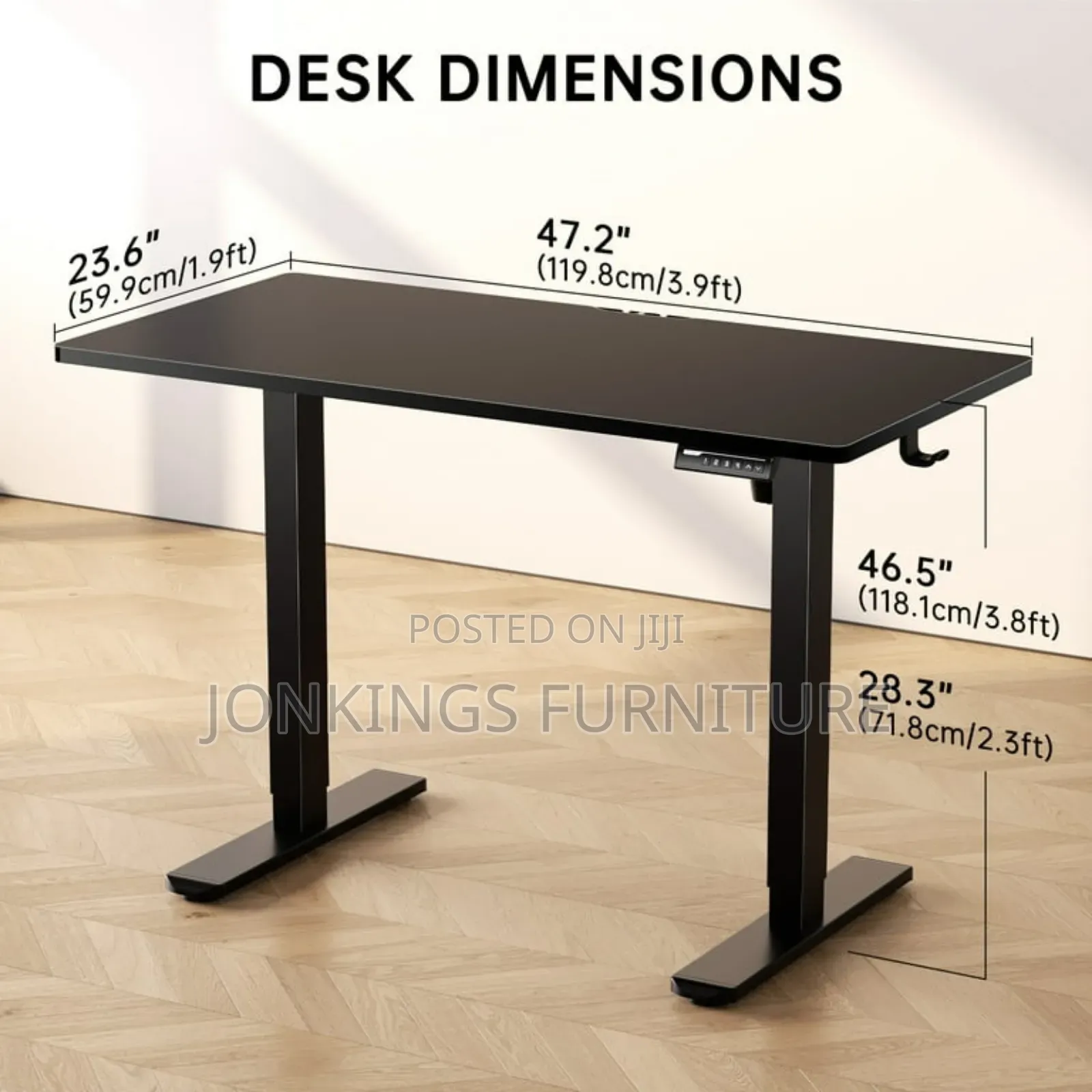 High Class Electric Height Adjustable Desk